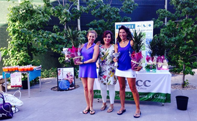 Torneo de Padel a beneficio de la aecc en Torrelodones.