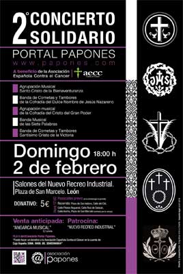 Concierto Solidario a beneficio de la aecc León
