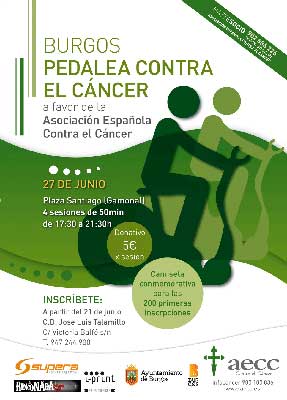 Burgos Pedalea Contra el Cáncer