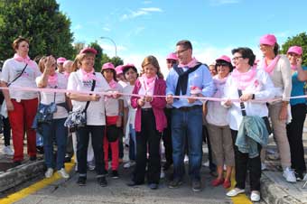 Teresa Martorell Presidenta de la Junta de Balears durante el pistoletazo de salida