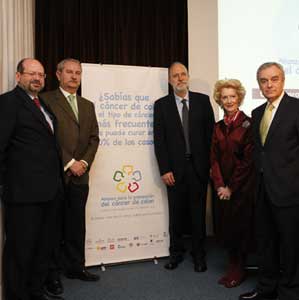Rueda de prensa de la Campaña para la prevención del cáncer de colon