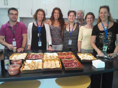 Empleados de General Electric International se conciencian sobre cómo tomar el sol con precaución  