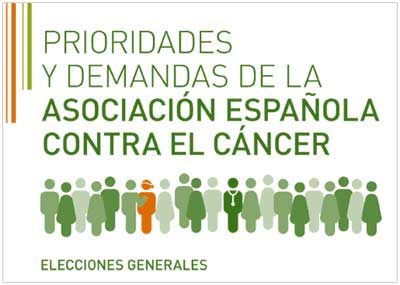 La AECC reclama a los partidos políticos que mantengan un compromiso real con los afectados de cáncer 