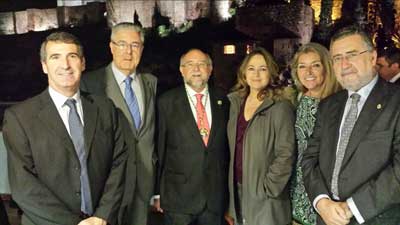 Reconocimiento de la ciudad de Málaga al secretario de aecc