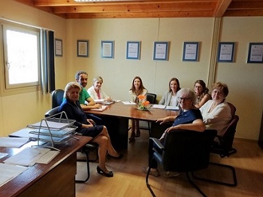 Reunión de trabajo de la AECC con la Gerente del Área Sanitaria del Campo de Gibraltar