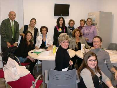 Primera reunión del voluntariado de la aecc en la Fundación Jimenez Díaz