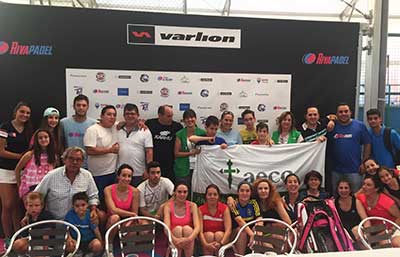 El II Memorándum de Pádel ‘Cristian Iglesias Guardiola’ destina sus ingresos a la AECC de Rivas