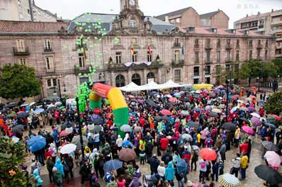 I Marcha contra el cáncer. Torrelavega 