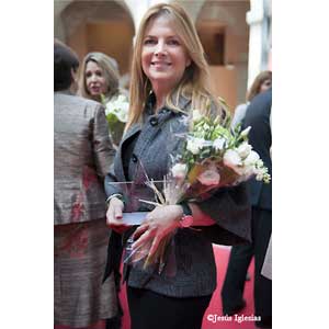 Silvia Camacho, galardonada por la CAM