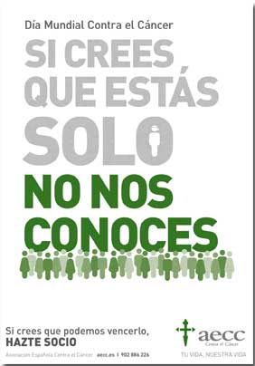 Si crees que estás solo, no nos conoces