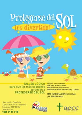 Protegerse del sol ¡es divertido!