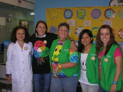Coordinadoras y voluntarias del Hospital Ramón y Cajal
