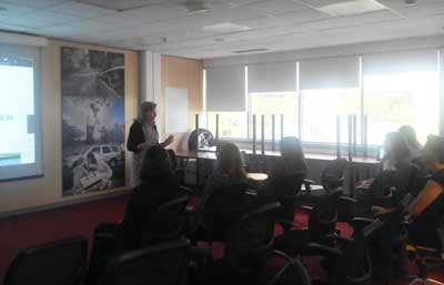 Recomendaciones de la AECC sobre alimentación y cáncer en Bridgestone de San Sebastián de los Reyes