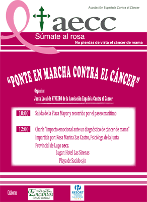 Marcha Contra el Cáncer aecc Viveiro