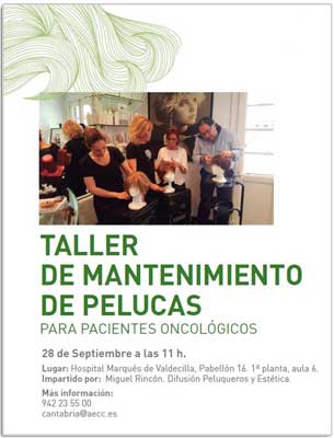 Taller mantenimiento pelucas