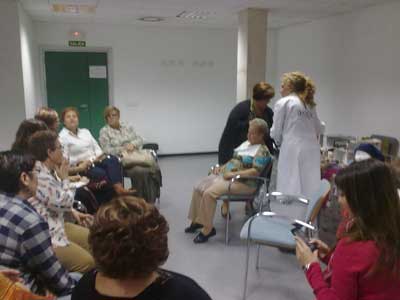 Taller de estética en el hospital de Fuenlabrada 2013