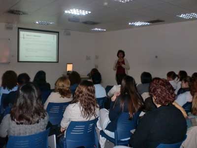 Taller prevención del tabaquismo en el Hospital Infanta Cristina de Parla