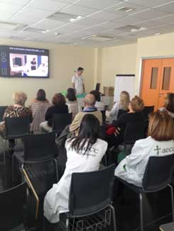 Taller de Higiene de Manos en el Hospital Universitario de Torrejón