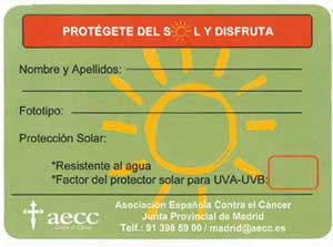 Tarjeta de Análisis Personalizado de la Piel