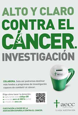 Cartel de la cuestación 2014 en Tenerife