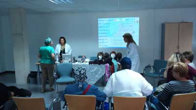 Taller de estética para pacientes en el hospital de Fuenlabrada