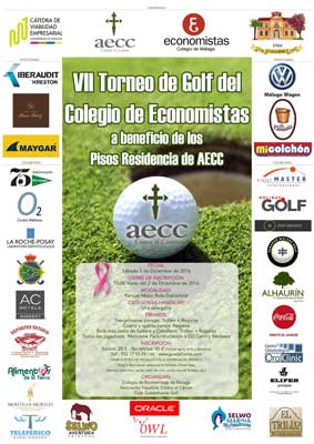 VII Torneo de Golf del Colegio de Economistas a beneficio de AECC