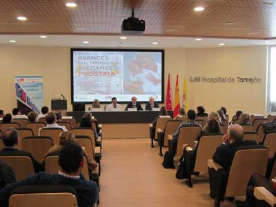 La aecc presente en la Jornada sobre las avances en el tratamiento del cáncer de próstata del Hospital de Torrejón