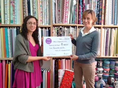 “Trizas y Trazos” puntadas de solidaridad con la aecc.