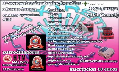 II Concentración Tuning Benéfica Xtreme Tuners