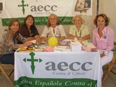 Miembros de la Junta Local de la aecc de Alpedrete