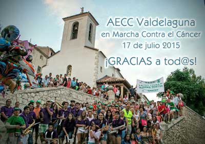 Valdelaguna se vuelca en su primera ‘En Marcha contra el Cáncer’ 