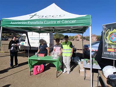 Un centenar de moteros perteneciente a la IPA se moviliza en Villaviciosa de Odón a beneficio de la AECC 