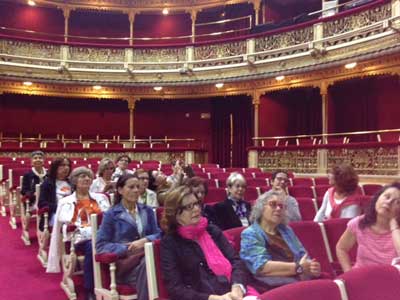 Visita al teatro María Guerrero