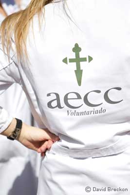 Voluntario aecc porDavid Breckon