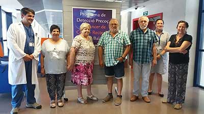 Voluntariado de la AECC colabora con la Conselleria de Salut 