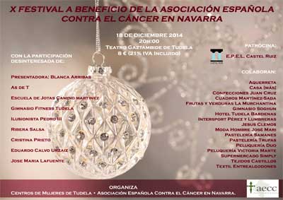 X Festival de Navidad 2014 a beneficio de la aecc