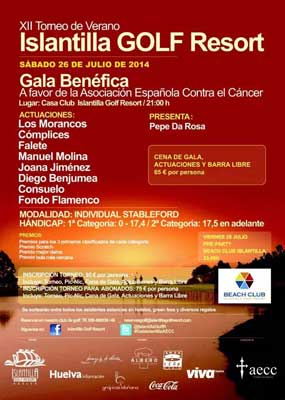 XII Gala a Beneficio de la aecc Islantilla
