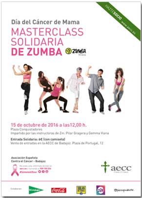 Masterclass Solidaria Zumba