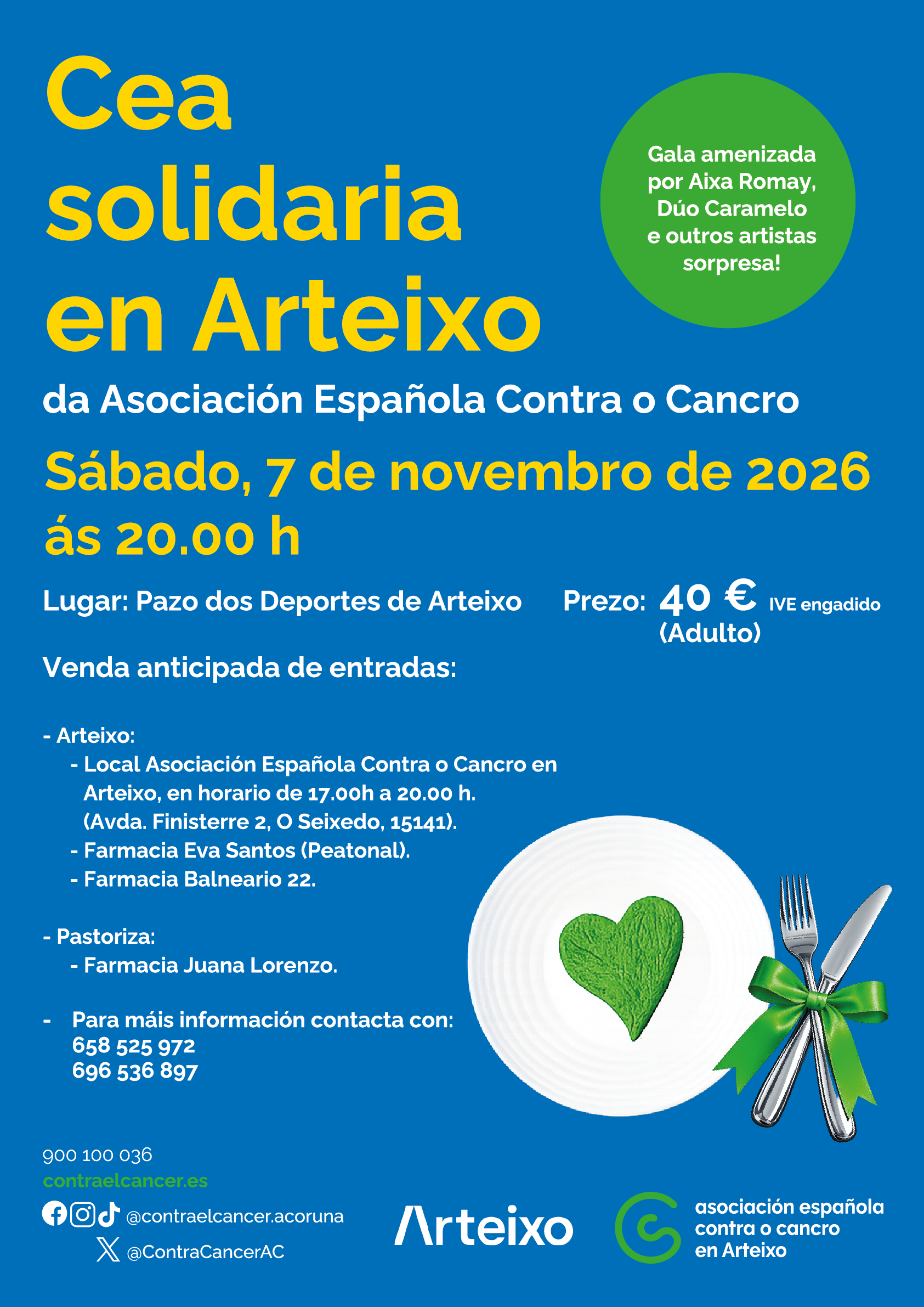 O Cancer Próximas citas solidarias | Asociación Española Contra el Cáncer