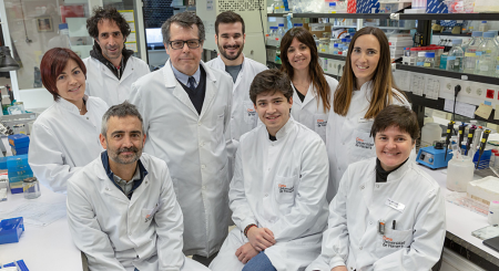 El Dr. Matías y Ávila y el equipo de hepatología del Cima Universidad de Navarra que ha liderado la investigación.