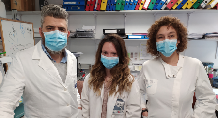 Dr. Ricardo Gargini,  Dra. Berta Segura-Collar y Dra. Pilar Sánchez
