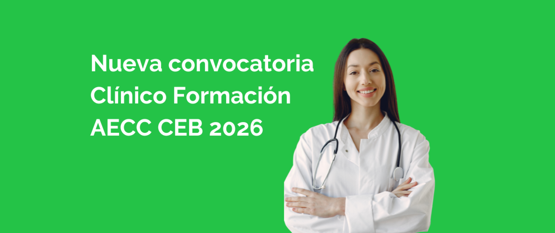 Apertura de la nueva convocatoria de Ayudas Clínico Formación AECC para cursar el Máster en Oncología Molecular del CEB