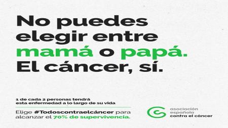 No puedes elegir entre mamá o papá. El Cáncer, sí