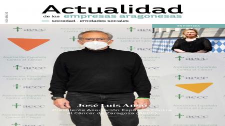 Nuestro presidente de la AECC en Aragón, José Luis Ansó, es portada de la revista AEA en el número de Abril de 2021