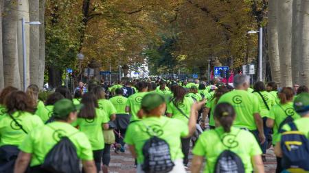 4.500 personas han participado en las marchas