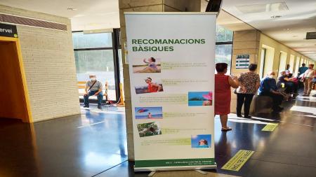 Exposición itinerante en el Hospital de Blanes