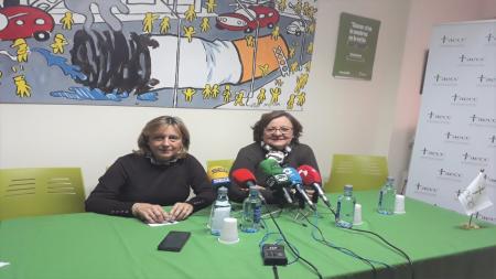 Rosa María Andrés Carbajal y Leonor González Catalina