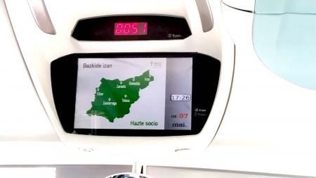 El video podrá verse en las pantallas de los autobuses de Lurraldebus