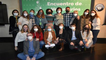Tras dos años, el Voluntariado de la Asociación en Madrid se volvió a reunir en un acto.