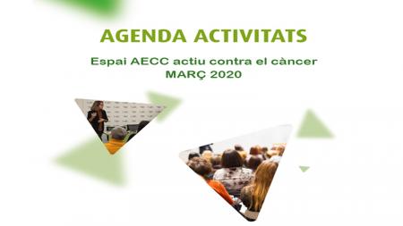 Actividades marzo 2020- Espacio AECC 